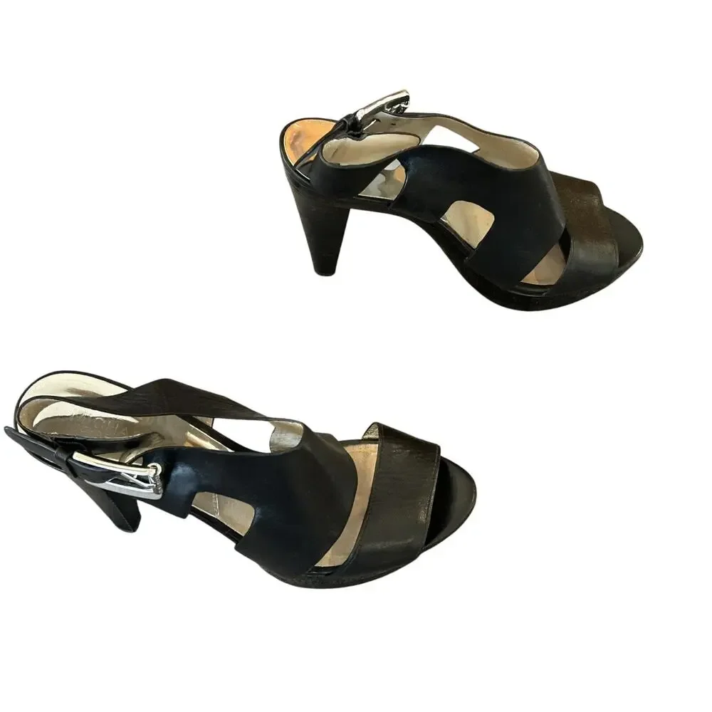 Michael Kors Carla Platform Slingback Sandals Women's size 9.5M